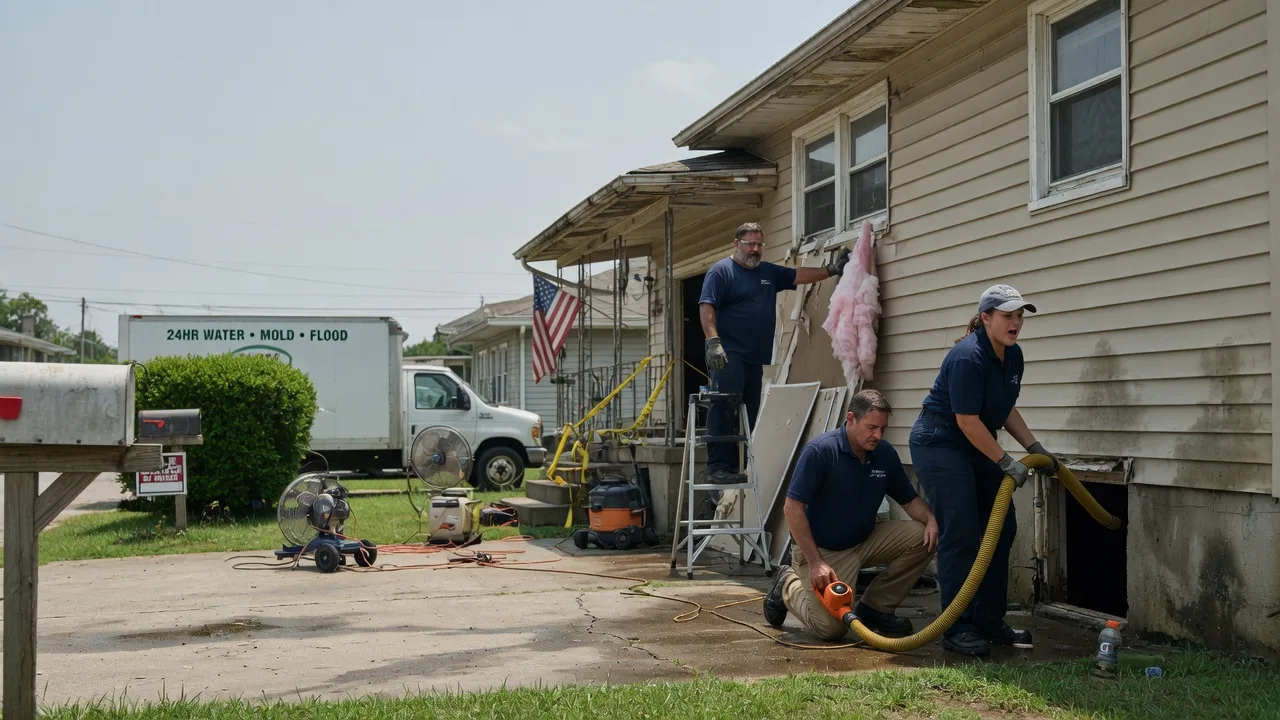 Water Damage Repair in Huntsville, TX near me
